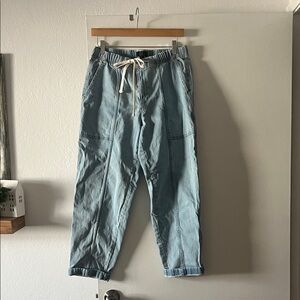 Banana Republic Light Blue Cargo Pants
